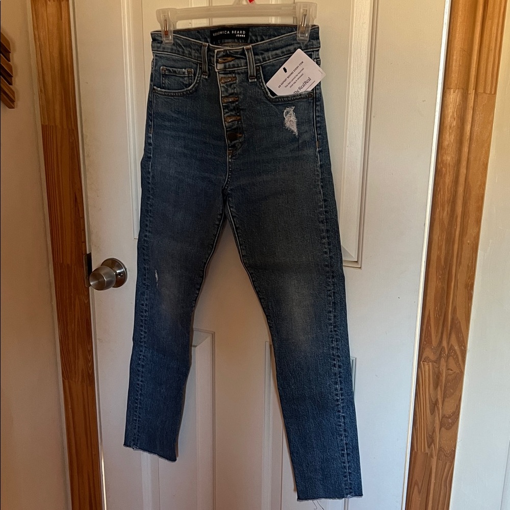 Veronica Beard Faye High Rise Skinny Jean- Size 25